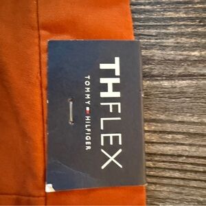 Tommy Hilfiger TH Flex Burnt Orange Trousers